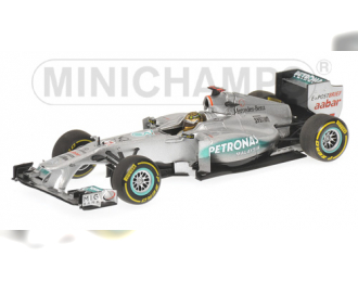 MERCEDES-BENZ GP PETRONAS F1 TEAM MGP W02 - MICHAEL SCHUMACHER - BELGIAN GP 2011, silver