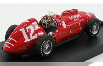 FERRARI F1 375 Indianapolis №12 Rookie Test (1952) A.Ascari, Red