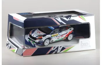 SKODA Fabia Rs Rally2 Team Accr Entry Engineering №10 4th Rally Barum (2023) Simon Wagner - Gerald Winter, White