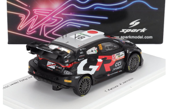 TOYOTA Yaris Gr Rally1 Hybrid Team Toyota Gazoo Racing Wrt №18 4th Rally Japan (2024) Takamoto Katsuta - Aaron Johnston, Black White