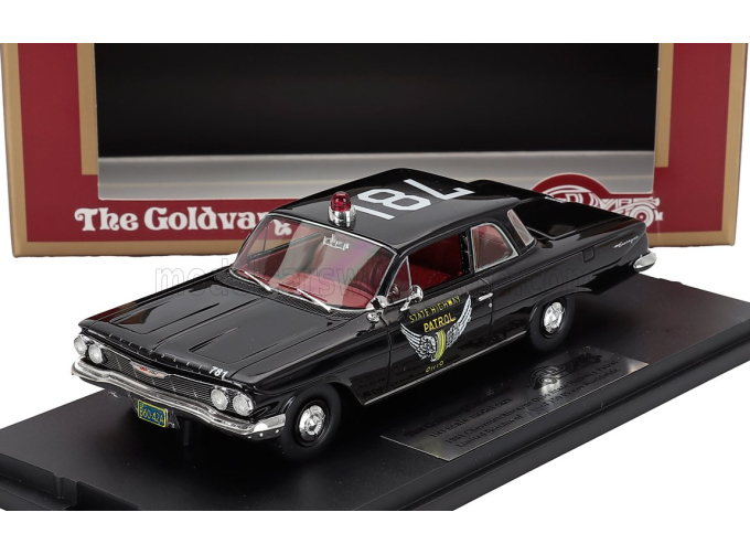 CHEVROLET Biscayne Ohio State Highway Patrol Police (1961), Black