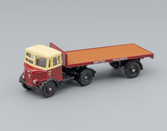 THORNYCROFT Nippy - British Rail Flatbed, red / yellow