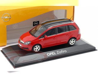 Opel Zafira B 2005 красный
