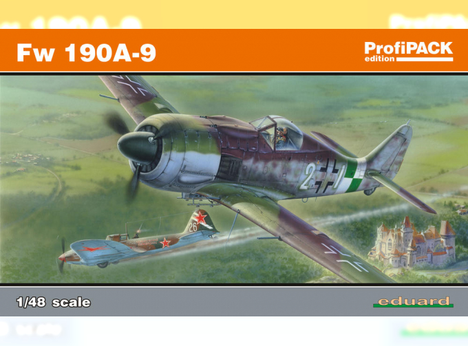 Сборная модель Немецкий истребитель Fw-190A-9 (Profipack)