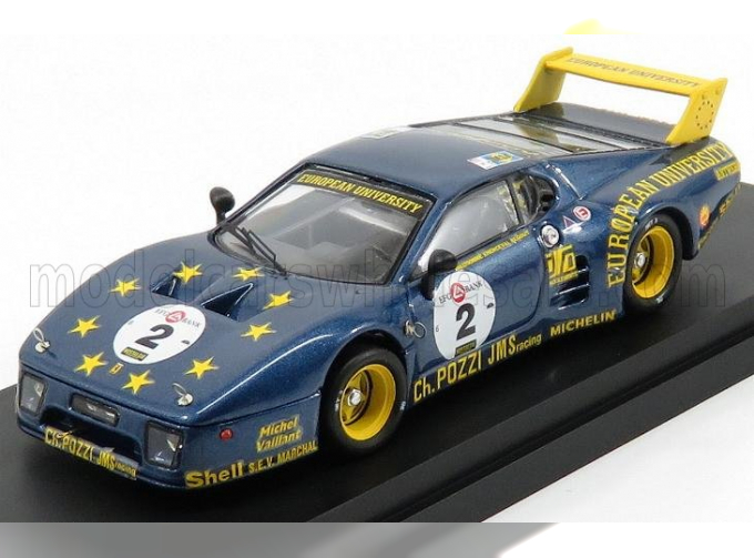 FERRARI 512bb Lm N2 Le Mans Classic (2010) P.Knapfield, Blue Yellow