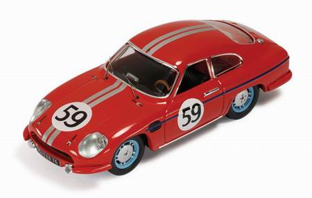PANHARD DB HBR4 59 Le Mans (J.Faucher - G.Laffargue) 1959, red