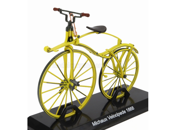 Велосипед Michaux Velocipede Bicycle (1868), желтый