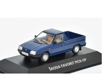 SKODA Favorit Pick-Up (1991), blue