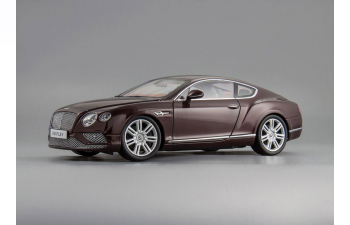 Bentley Continental GT Coupe 2016 (burgundy)