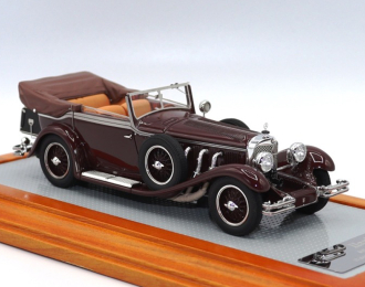 Mercedes-Benz 710SS 1929 cabriolet Castagna sn36269 Current Opened Car, Burgundy
