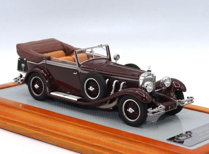 Mercedes-Benz 710SS 1929 cabriolet Castagna sn36269 Current Opened Car, Burgundy