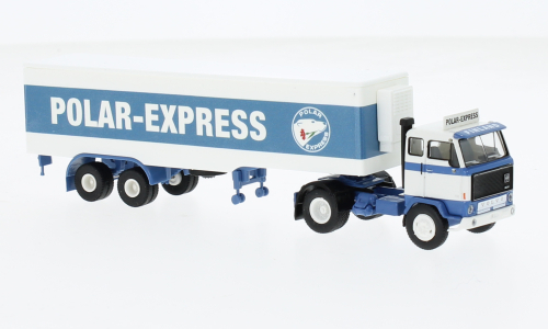 VOLVO F 89 Koffer-SZ Polar Express (1972), light blue/white