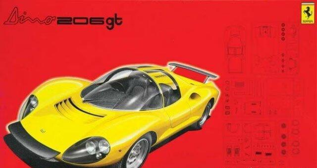 Сборная модель Ferrari Dino 206