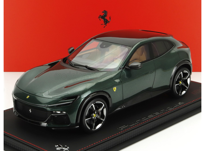 FERRARI Purosangue Suv Panoramic Roof (2022) - Con Vetrina - With Showcase, Verde Zeltweg - Green Met