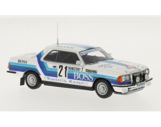 MERCEDES-BENZ 280CE W123 #21 "BOSS" Rallye Monte Carlo (1980), white