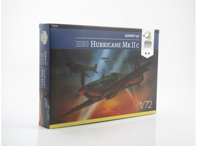 Сборная модель Hurricane Mk IIc Expert Set