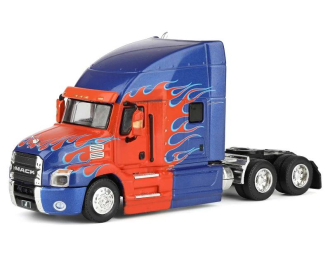 Mack Anthem Truck Cab 2019 Red/Blue Flames