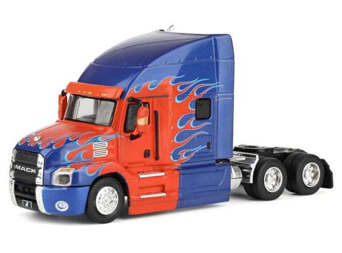 Mack Anthem Truck Cab 2019 Red/Blue Flames