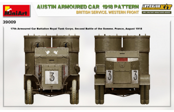 Сборная модель Austin Armoured Car 1918 Pattern. British Service. Western Front. Interior Kit