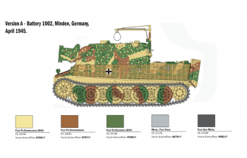 Сборная модель Танк 38cm RW 61 auf Sturmmorser Tiger