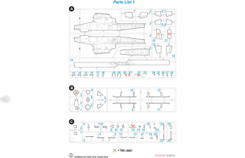 Сборная модель AH-1Q/S Cobra "US & Turkish Army Service"