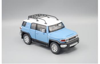 TOYOTA FJ Cruiser, синий, 21 см