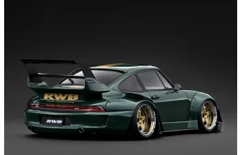 PORSCHE RWB 993, green metallic