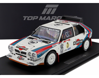 LANCIA Delta S4 Team Martini Racing №3 2nd Rally Argentina Markku Alen - Ilkka Kivimaki (1986), White Blue Red