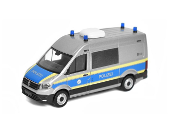 VOLKSWAGEN Crafter Polizei, silver / blue