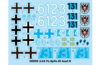 Сборная модель Pz.Kpfw.III Ausf.N