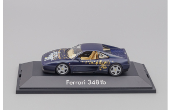 FERRARI 348 TB Merry Christmas (1996), blue metallic