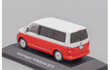 VOLKSWAGEN T6 Multivan (2015), red / white