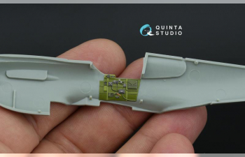 3D Декаль интерьера кабины P-40E Warhawk (Academy/Моделист) (с 3D-печатными деталями)