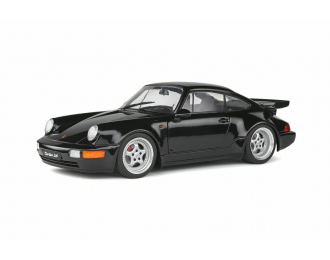 PORSCHE 911 964 Turbo (1990), black