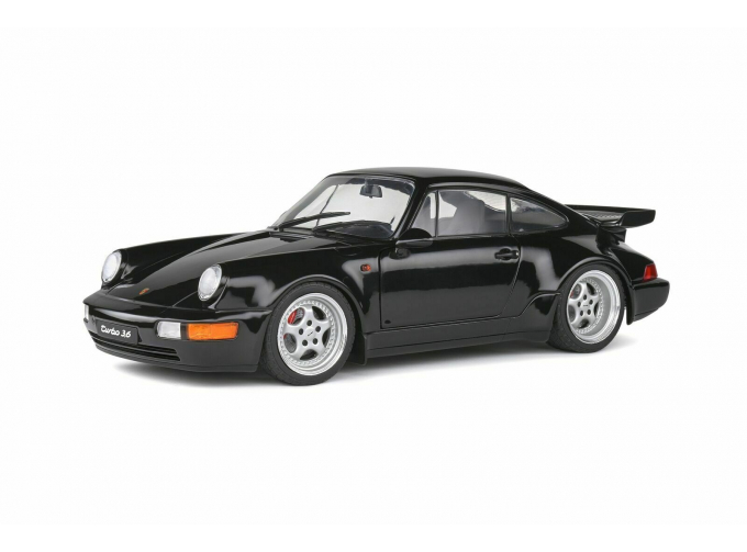 PORSCHE 911 964 Turbo (1990), black