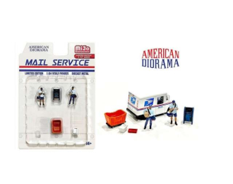 Mail Service Mijo Figure set, various