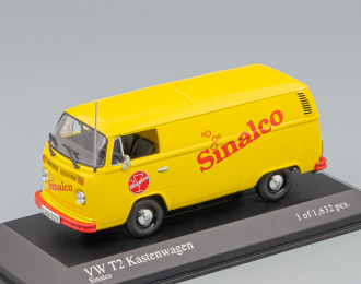 VOLKSWAGEN T2 Kastenwagen Sinalco (1972), yellow 