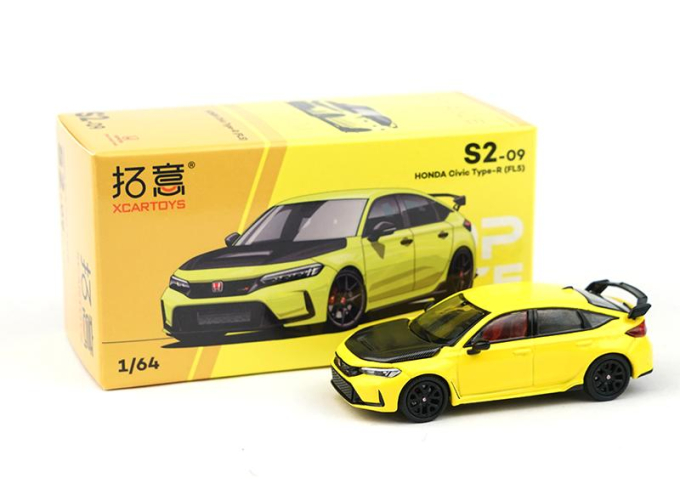 HONDA Civic Type R FL5, yellow / black