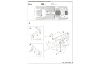 Сборная модель Toyota 86 '12 GReddy&Rocket Bunny Volk Racing Ver.