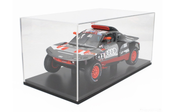 AUDI Q E-tron Rs Team Audi Sport №211 Rally Dakar (2023) Mattias Ekstrom - Emil Bergkvist, Grey Silver Black