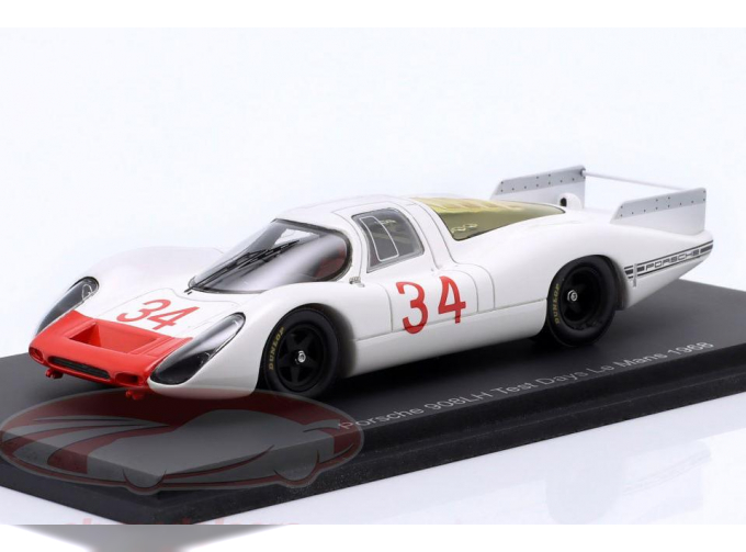 PORSCHE 908 #34 2nd test 24h LeMans Stommelen (1968)