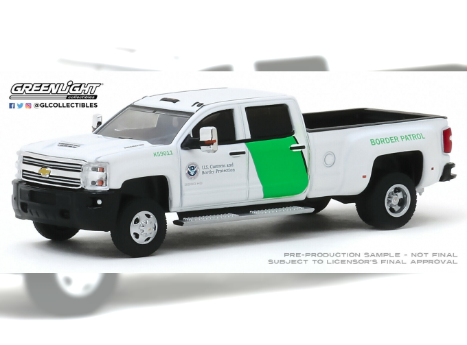 CHEVROLET Silverado 3500 Dually "U.S. Customs and Border Patrol" 2018