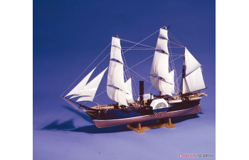 Сборная модель американский паровой фрегат SUSQUEHANNA (U.S.S.)