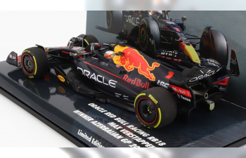 RED BULL F1 Rb18 Team Oracle Red Bull Racing N 1 World Champion Winner Azerbaijan Gp 2022 Max Verstappen, Matt Blue Yellow Red