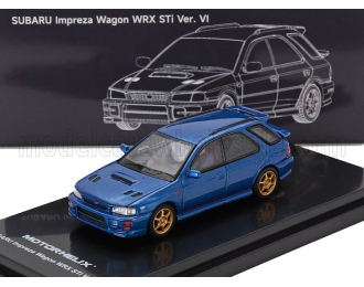 SUBARU Impreza Wrx Sw Station Wagon (2001), Blue Met