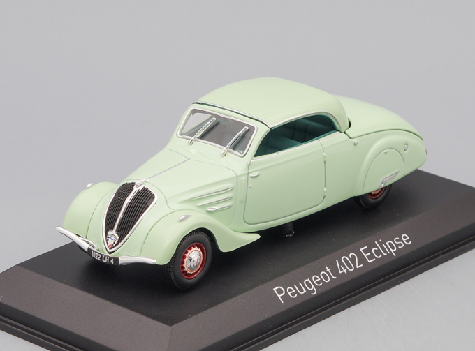 PEUGEOT 402 Eclipse (купе-кабриолет) 1937 Light Green