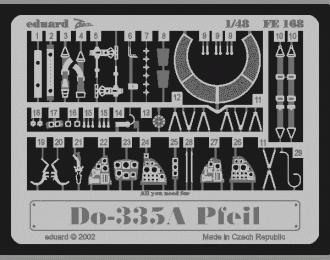 Фототравление для Do 335A Pfeil