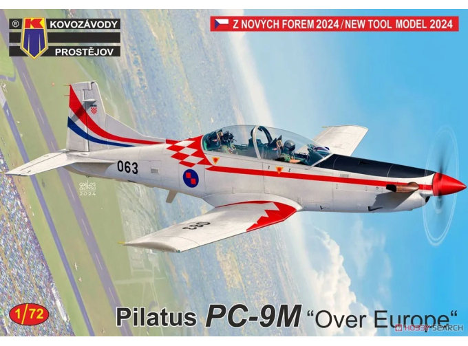 Сборная модель Pilatus PC-9M Over Europe
