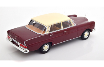 MERCEDES-BENZ 220 SE W111 Saloon (1959-1967), dark red white