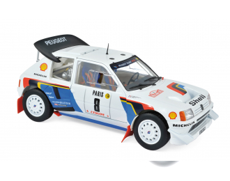 PEUGEOT 205 T16 #8 Bruno Saby/Fauchille Rally Monte-Carlo 1986